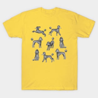 Grey Poodles T-Shirt